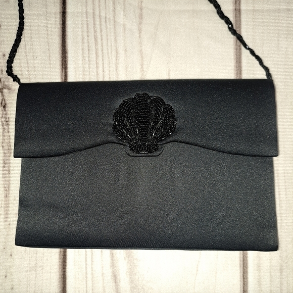 3 FOR 12 SALE Shoulder Bag Clutch Purse With Beaded Shell - Picture 3 of 12